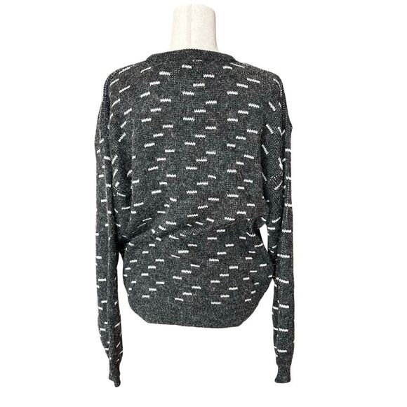 NWT Permit Mens Crew Neck Sweater Charcoal Gray/Ivory Size XL - Picture 2 of 12